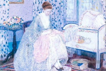 Paix Impressionniste femmes Frederick Carl Frieseke Peinture à l'huile